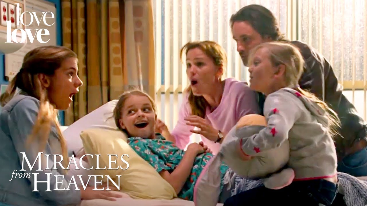 Miracles From Heaven | Family Surprises Sick Little Girl (ft. Jennifer Garner) | Love Love