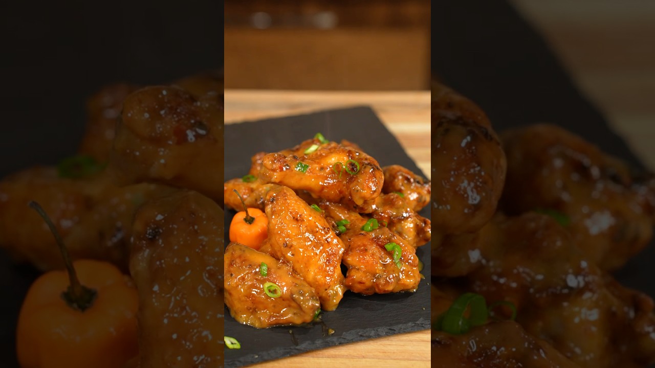 Mango Habanero Wings Better than Wingstop