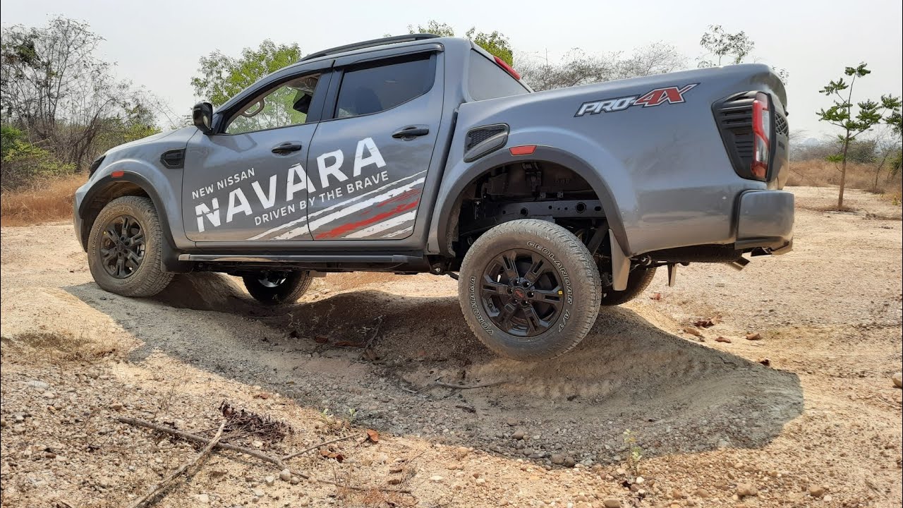 Navara 2.3 Pro-X 2021 Test Offroad  EP.01 ปีนป่ายร่องสลับ หินลอย