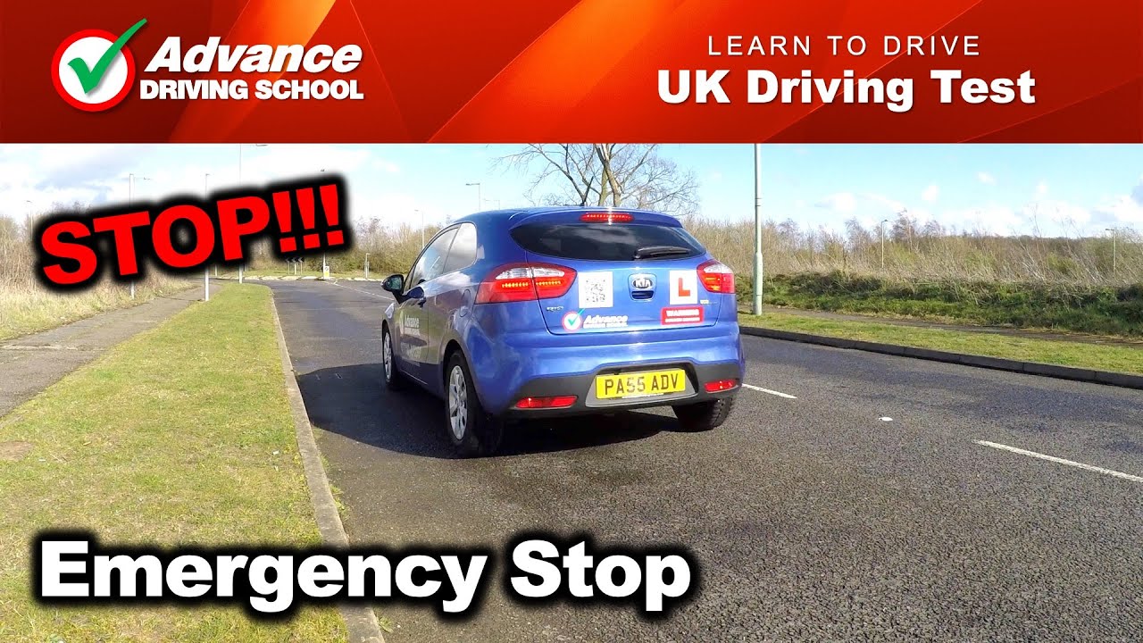 Emergency Stop Exercise  |  2025 UK Driving Test