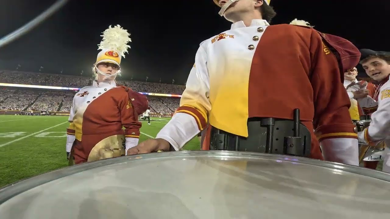 ISU Marching Band Snare Cam - Hamilton