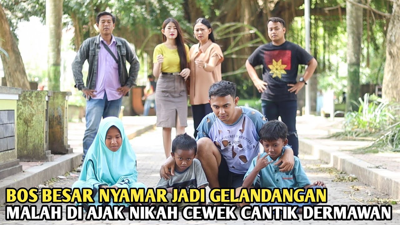 BOS BESAR NYAMAR JADI GELANDANGAN MALAH DI AJAK NIKAH CEWEK CANTIK DERMAWAN !! Endingnya bikin kaget