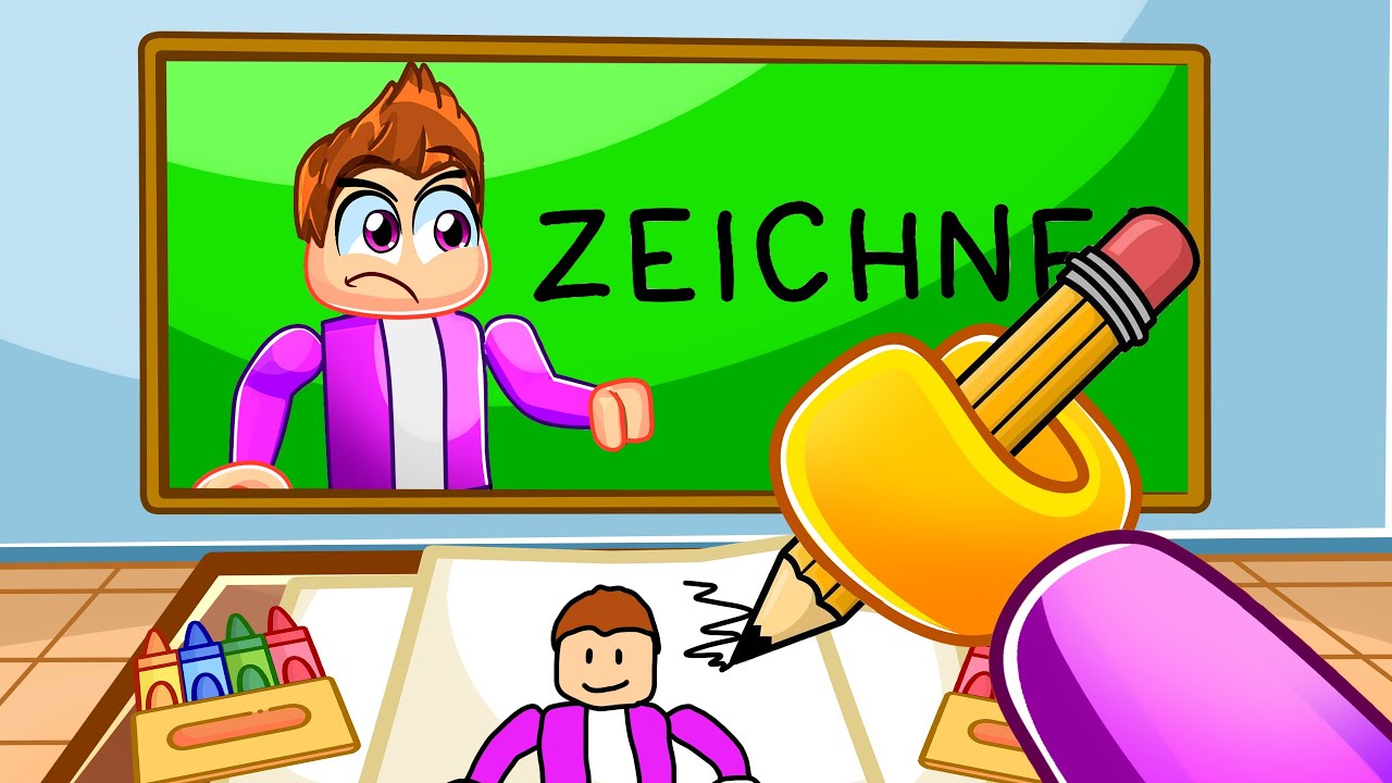 ZEICHNE MICH IN ROBLOX!