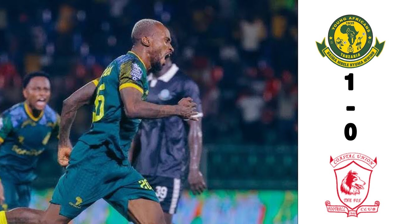 GOLI KALI LA PACOME Zouzoua / Yanga 1 - 0 C oastal Union / 7/4/2025