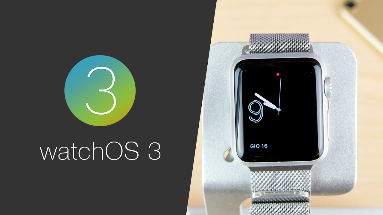 TUTTE le novità di watchOS 3!