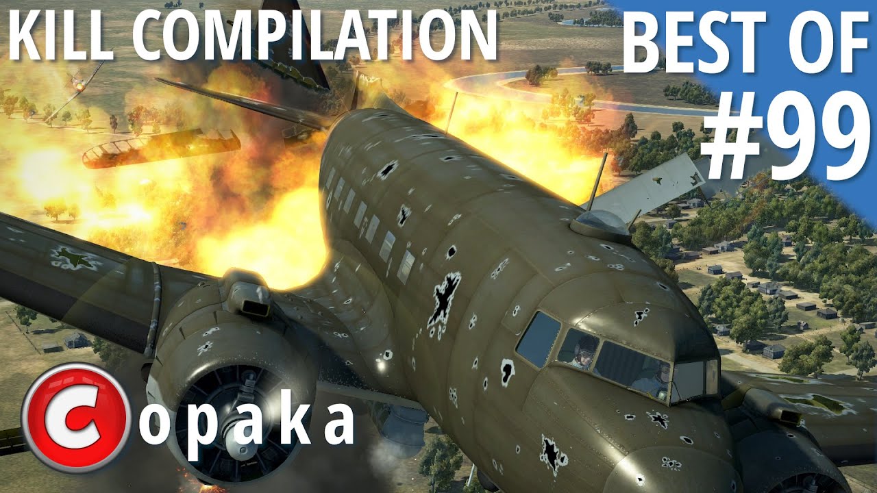 Realistic shootdowns and crashes - iL2 Sturmovik Battle of Stalingrad #99