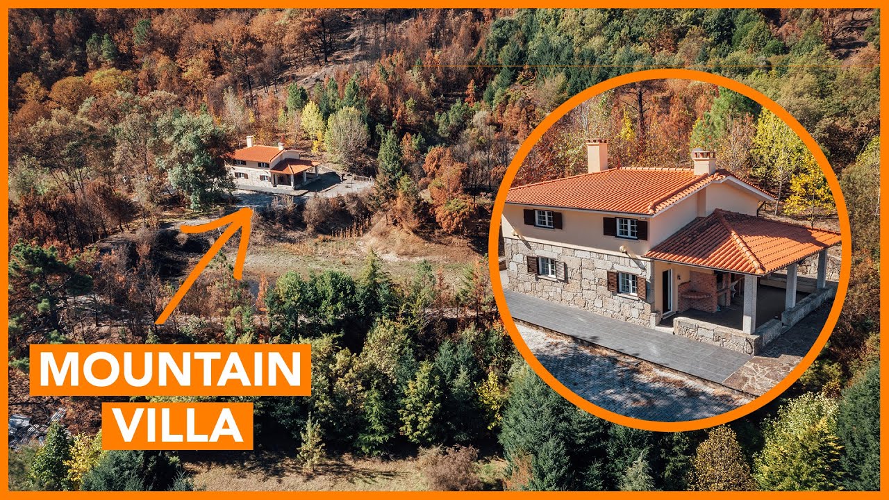 Full House Tour! Stunning Mountain Villa in Portugal