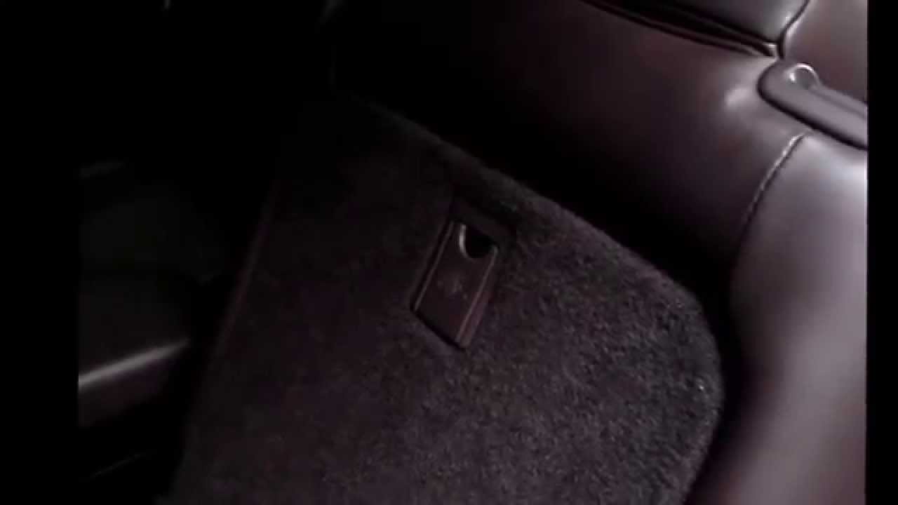 Auto Outlet - Toms Tips - Where are the child seat anchor points in a Toyota Mark X Zio