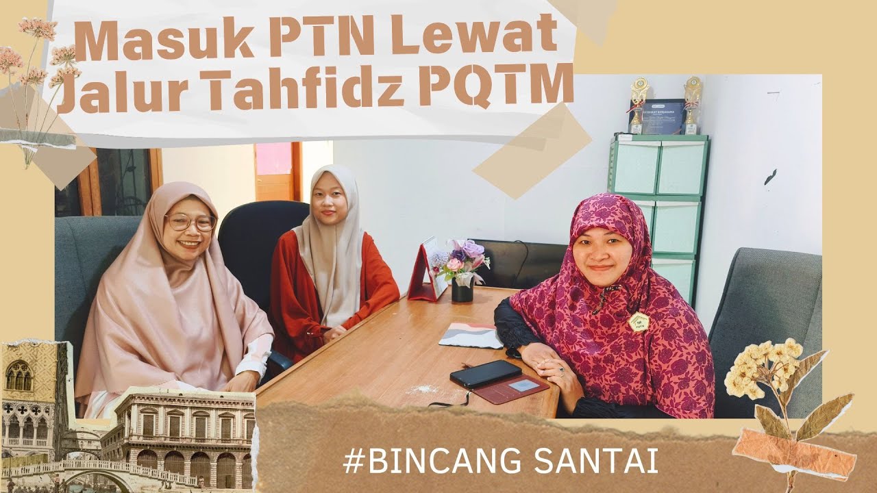 Masuk PTN Lewat Jalur Tahfidz PQTM #youtubevideo #viral #IPB #UI #video