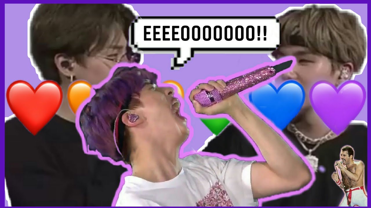 [Jin creyéndose ser Freddie Mercury] BTS on Crack