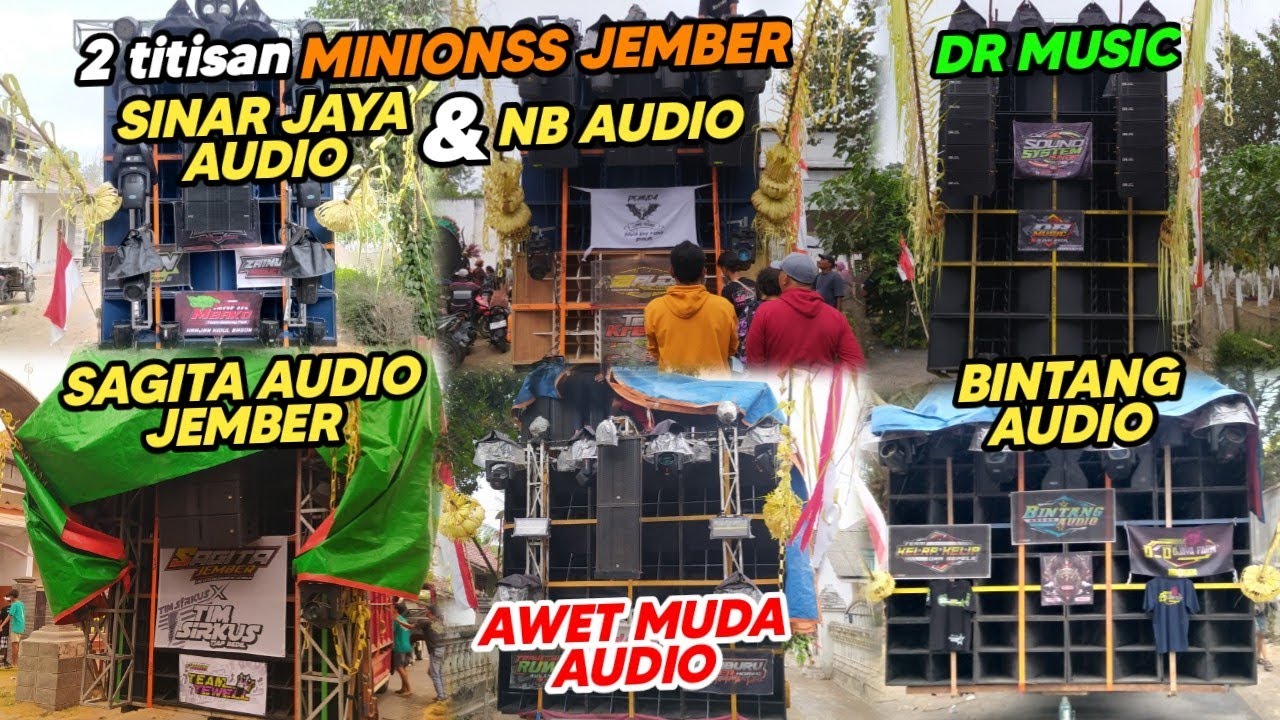 titisan MINIONSS JEMBER,, SINAR JAYA & NB AUDIO tampil Istimewa🔥Karnaval Desa Bagon Puger