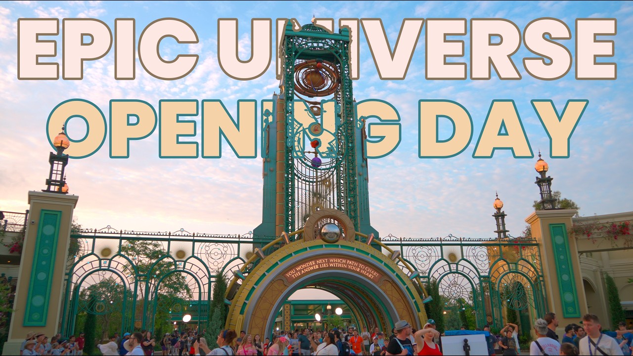 Epic Universe is NOW OPEN! Our AMAZING Opening Day Experience - Greatest of All Time?