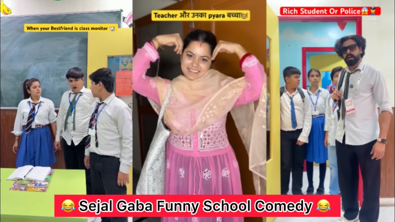 Sejal Gaba Funny School Comedy 😂 l Comedy videos l 