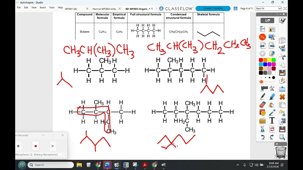 S3.2 organic nomenclature 2/13