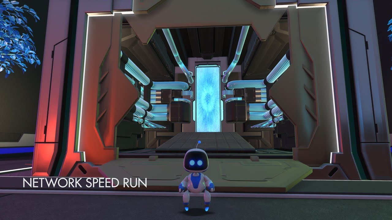 ASTRO'S PLAYROOM gameplay | Network Speedrun part 1| ps5 slim
