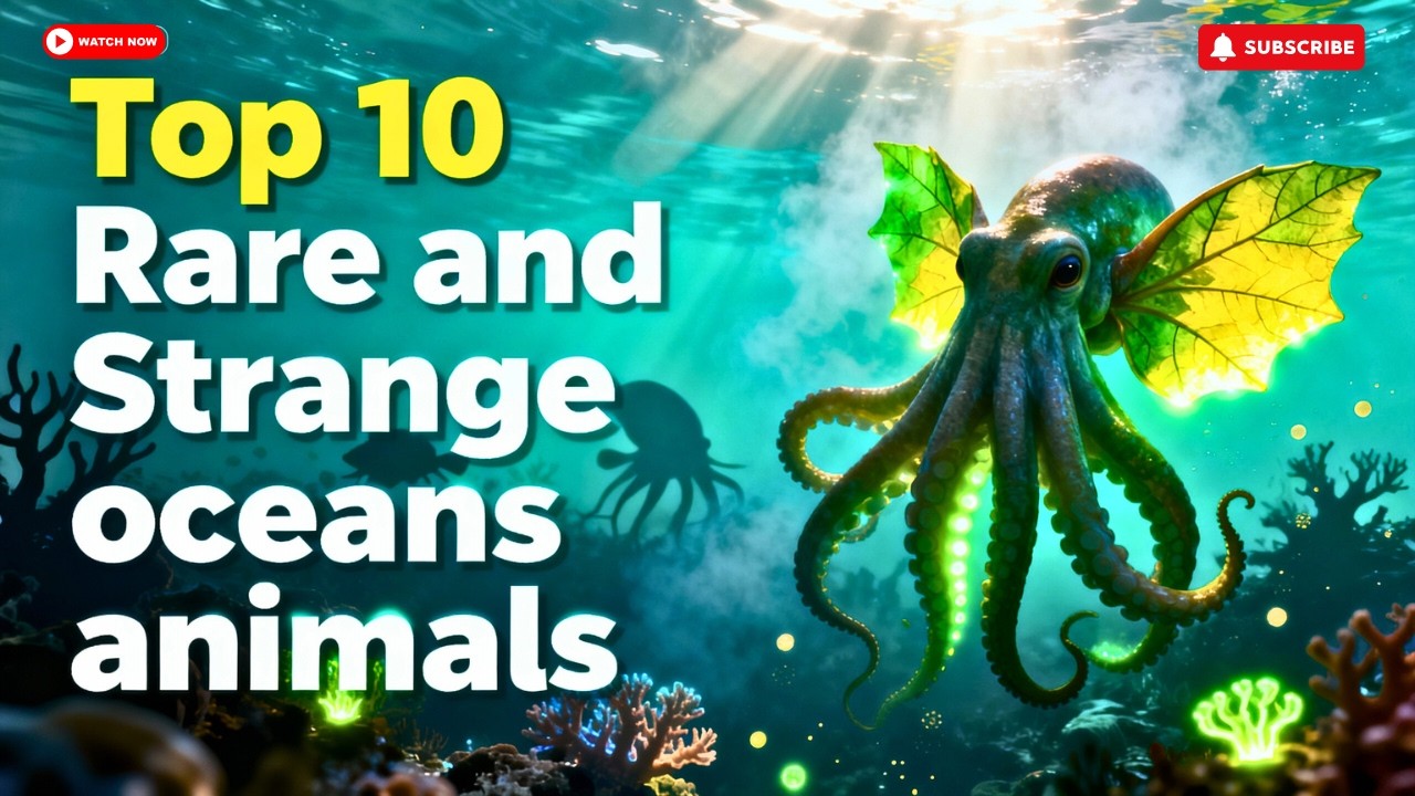 top 10 strange and rare ocean animals
