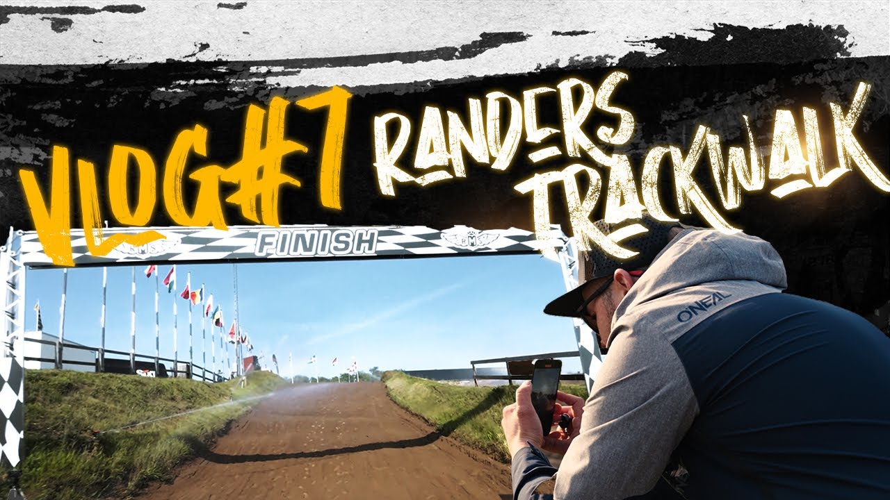 Es wird feucht in Randers 💦 | Trackwalk ADAC Mx Masters @ Randers, Dänemark | Kartenberg MxSchool