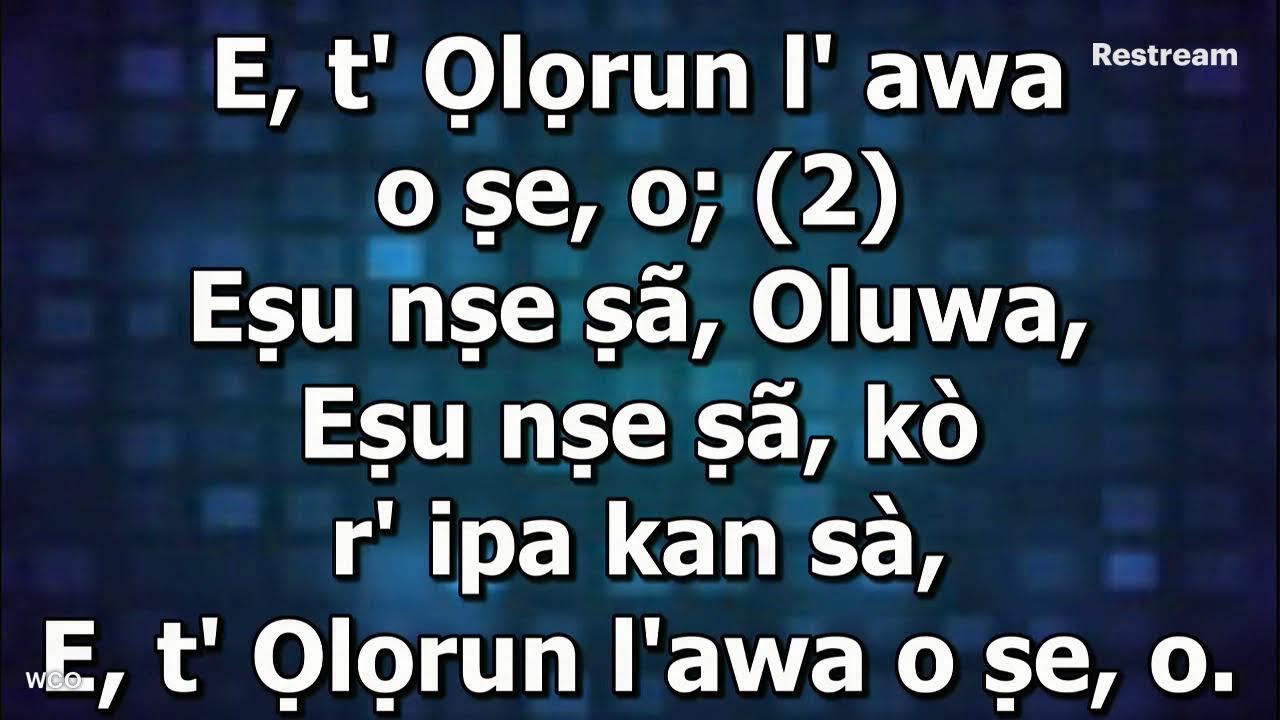  Ètò Ìsìn Yorùbá February 1st 2026