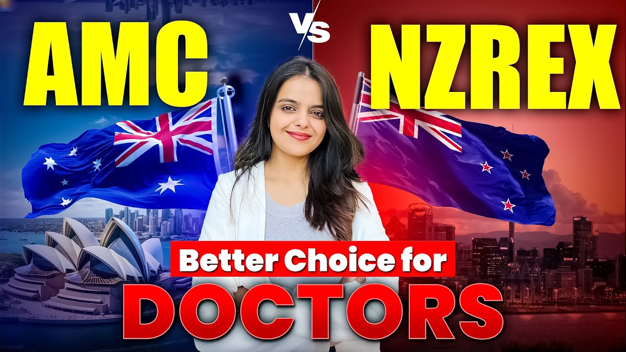AMC Vs NZREX Exam | Better Choice for Global Doctors | Doctors Salary & Job Opportunities Comparison