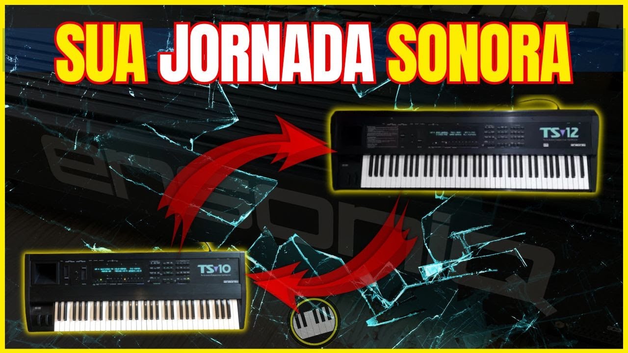 Explore um Universo de Sons com o Sintetizador Ensoniq TS-12 e TS-10