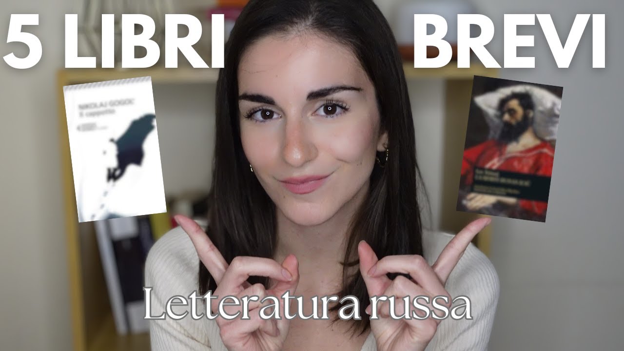 5 LIBRI BREVI DA LEGGERE📚LETTERATURA RUSSA