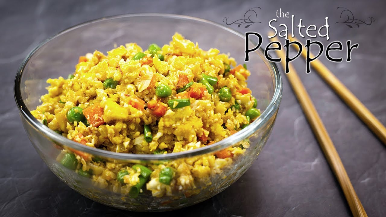 Cauliflower Fried Rice in the Ninja Foodi or Instant Pot Duo Crisp
