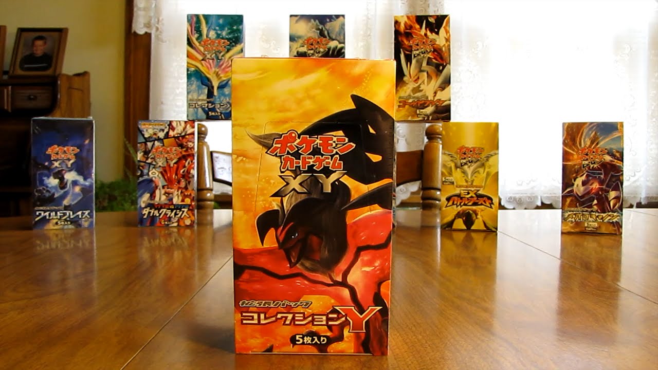 Japanese Collection Y Booster Box Opening