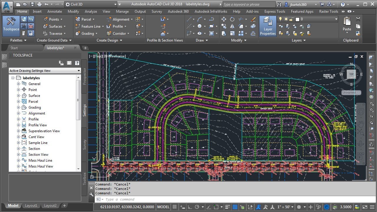 Controlling Civil 3D Label Style Settings at the Drawing, Feature & Individual Style Level