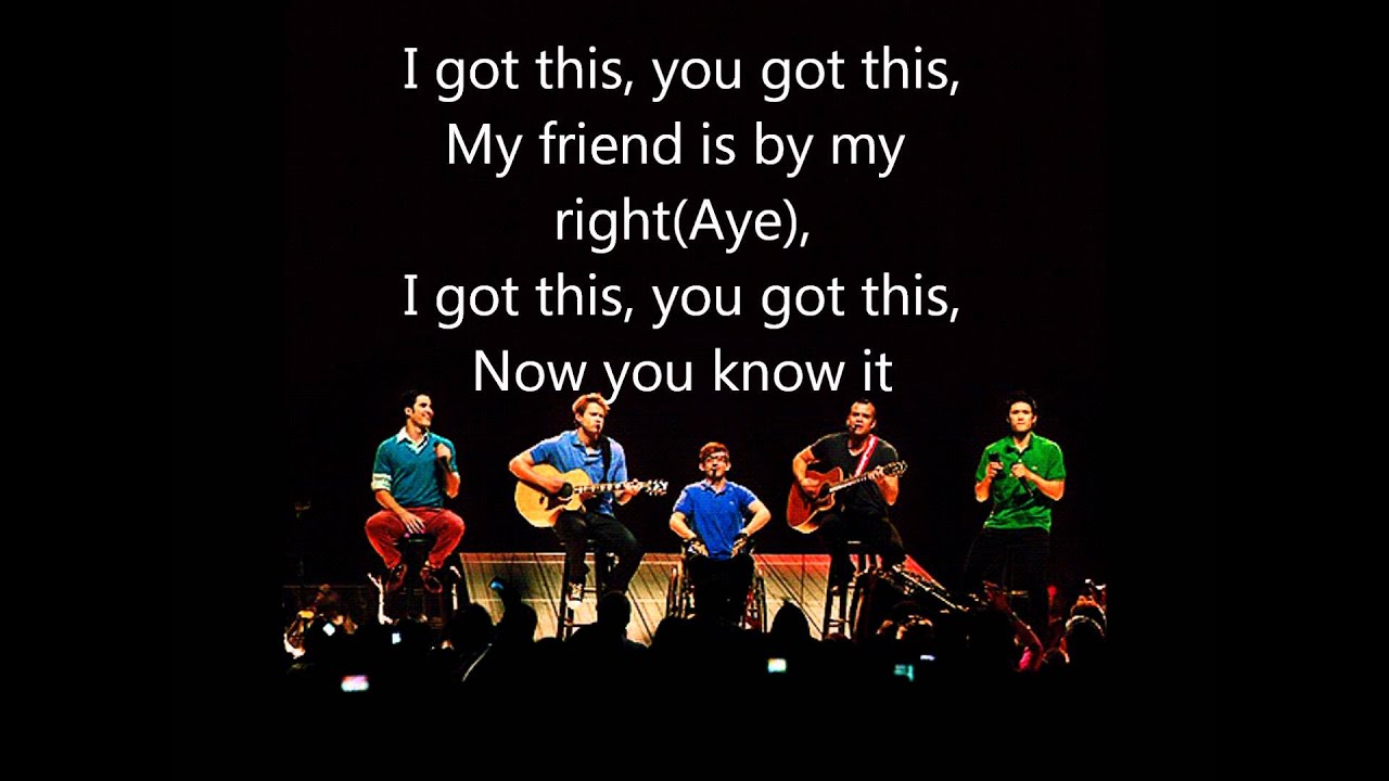 Glee - Friday (LYRICS) (Full Official Version) (HD & HQ)