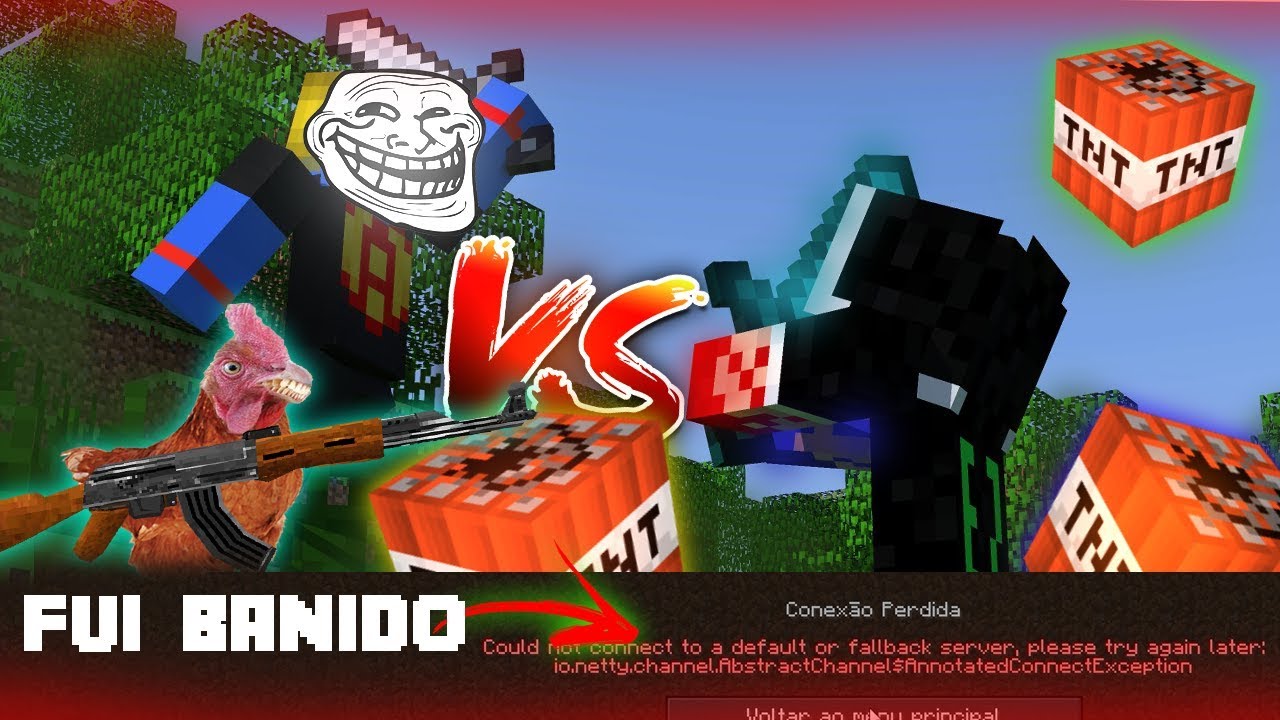 FUI TROLLADO PELO AFREIM E BANIDO AO VIVO INJUSTAMENTE !