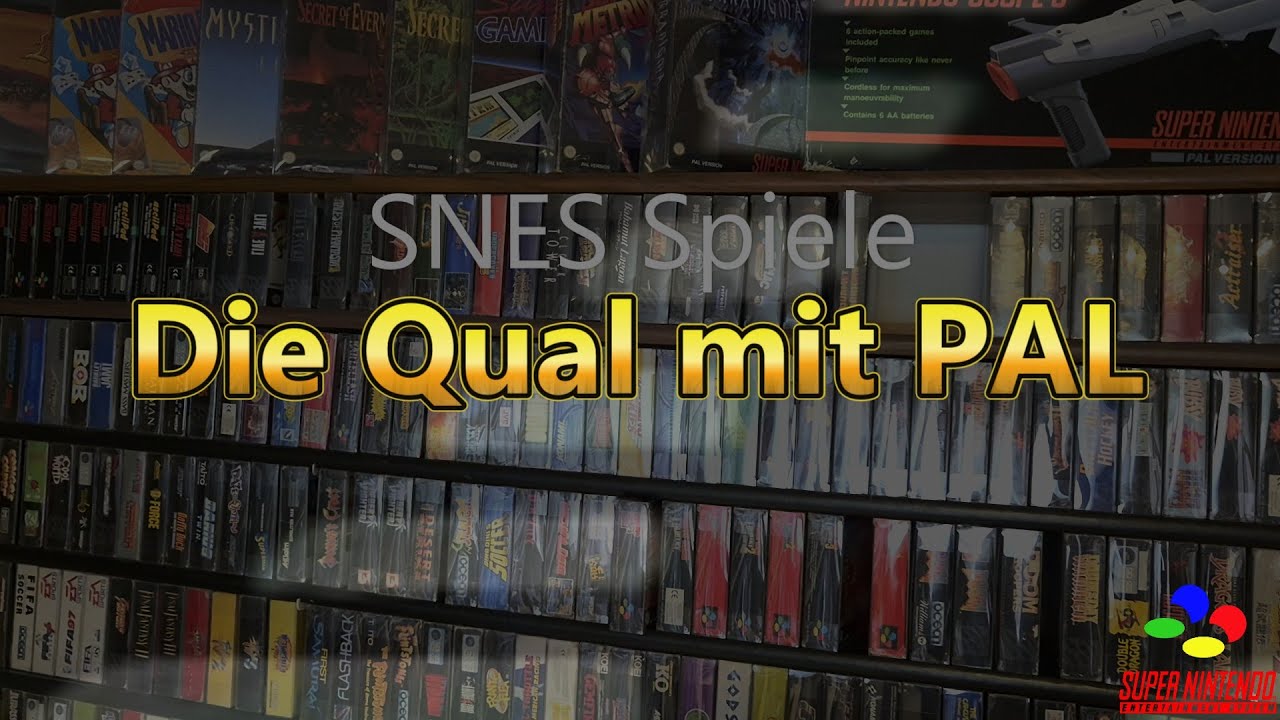 SNES Import Spiele: Die Qual mit PAL / Super Mario RPG