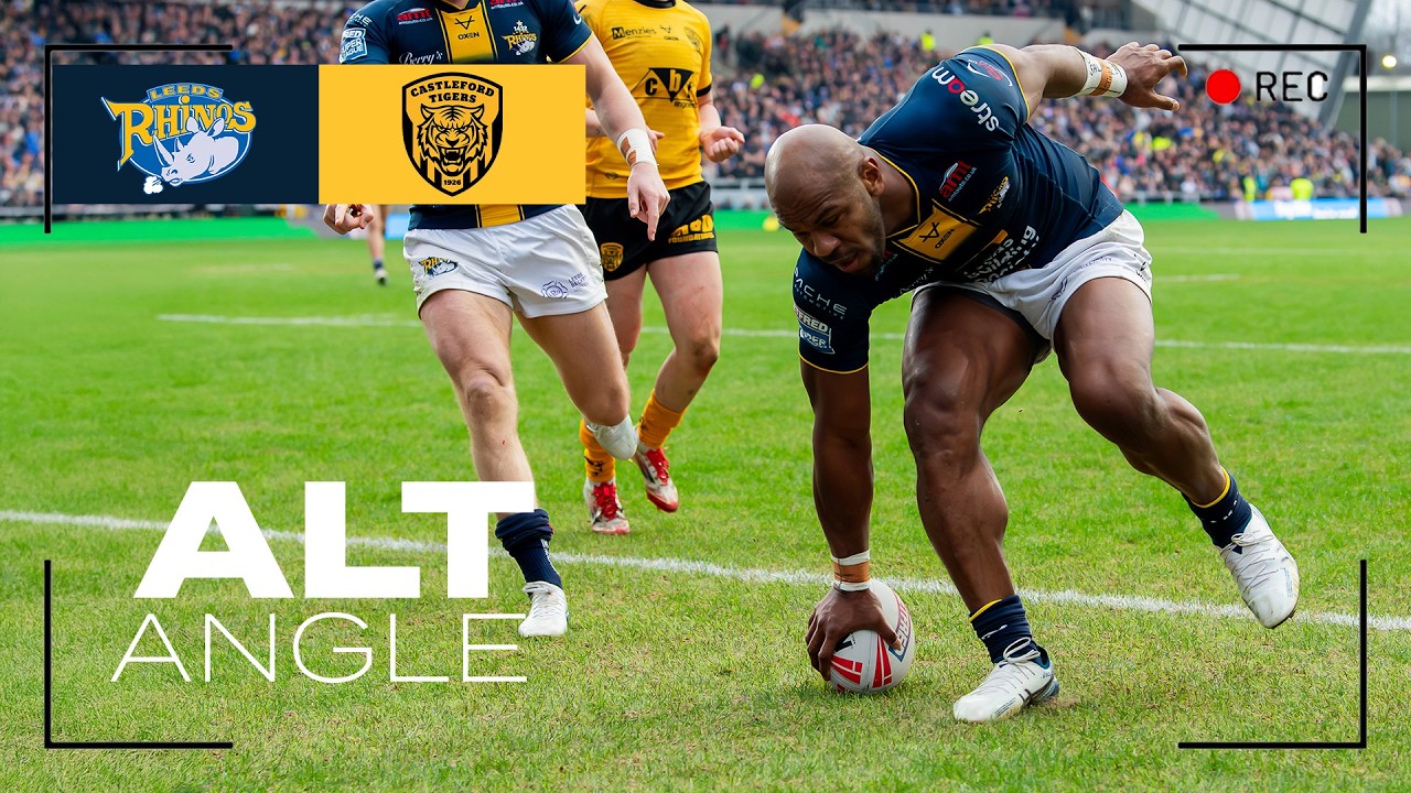 ALT ANGLE | Rhinos vs Tigers (Round 4)