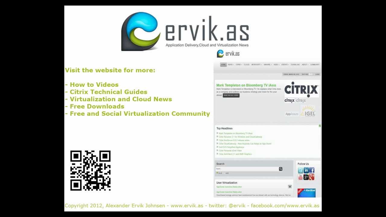 Citrix CloudGateway Enterprise 2.5 - Initial configuration