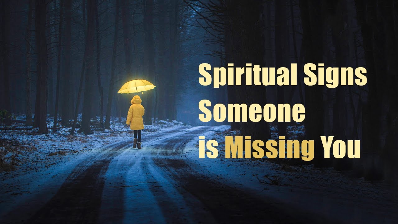 4 Spiritual Signs He Misses You ❤ (UNDERSTANDING MEN)