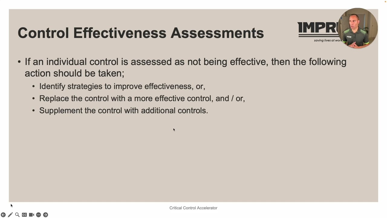 How to perform a Control Effectiveness Assessment