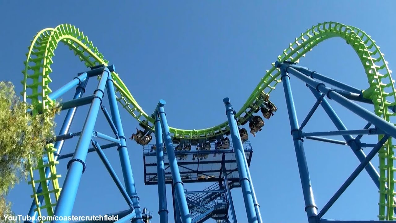 Déjà Vu (Off-ride HD) Six Flags Magic Mountain