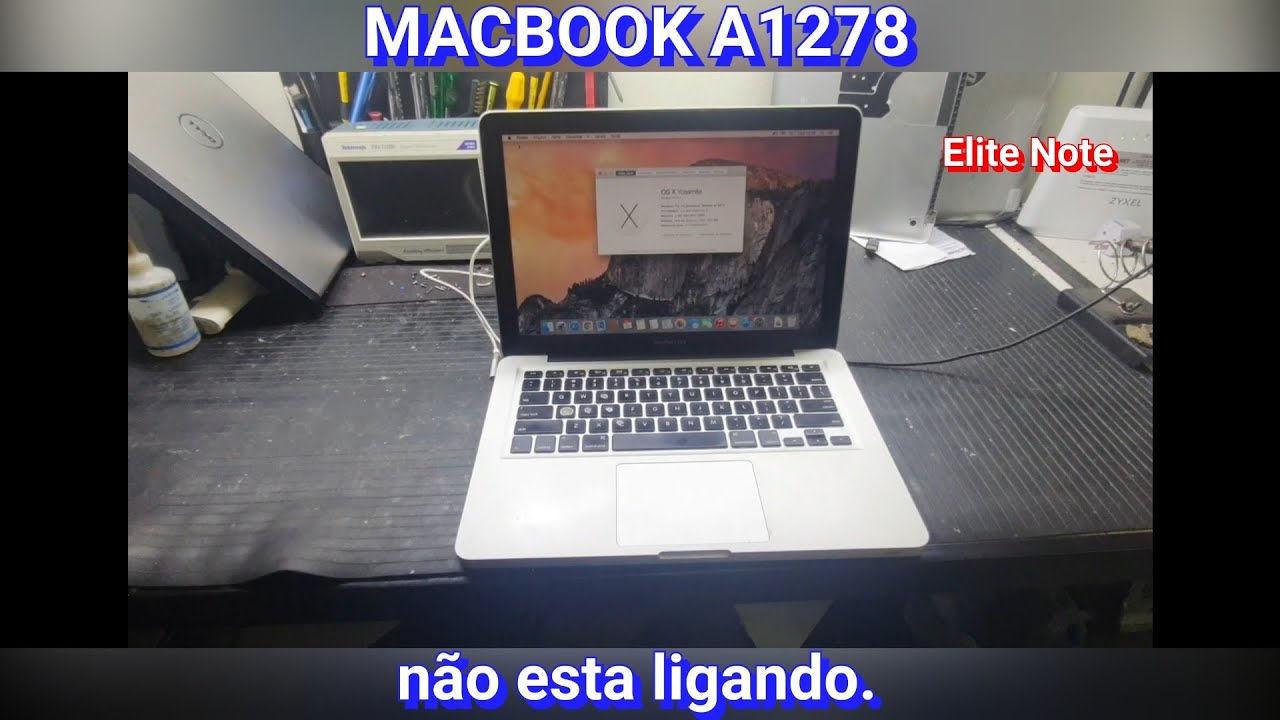 MACBOOK A1278 NÃO LIGA, TEM MAGSAFE MESMO ASSIM NÃO LIGA, A EXPLICAÇÃO DO REPARO NAO VEJO IGUAL.