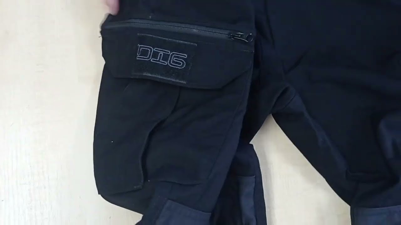 Pantalone DIG Kinetik - Crne / Tamno-zelene / Svetlo-zelene