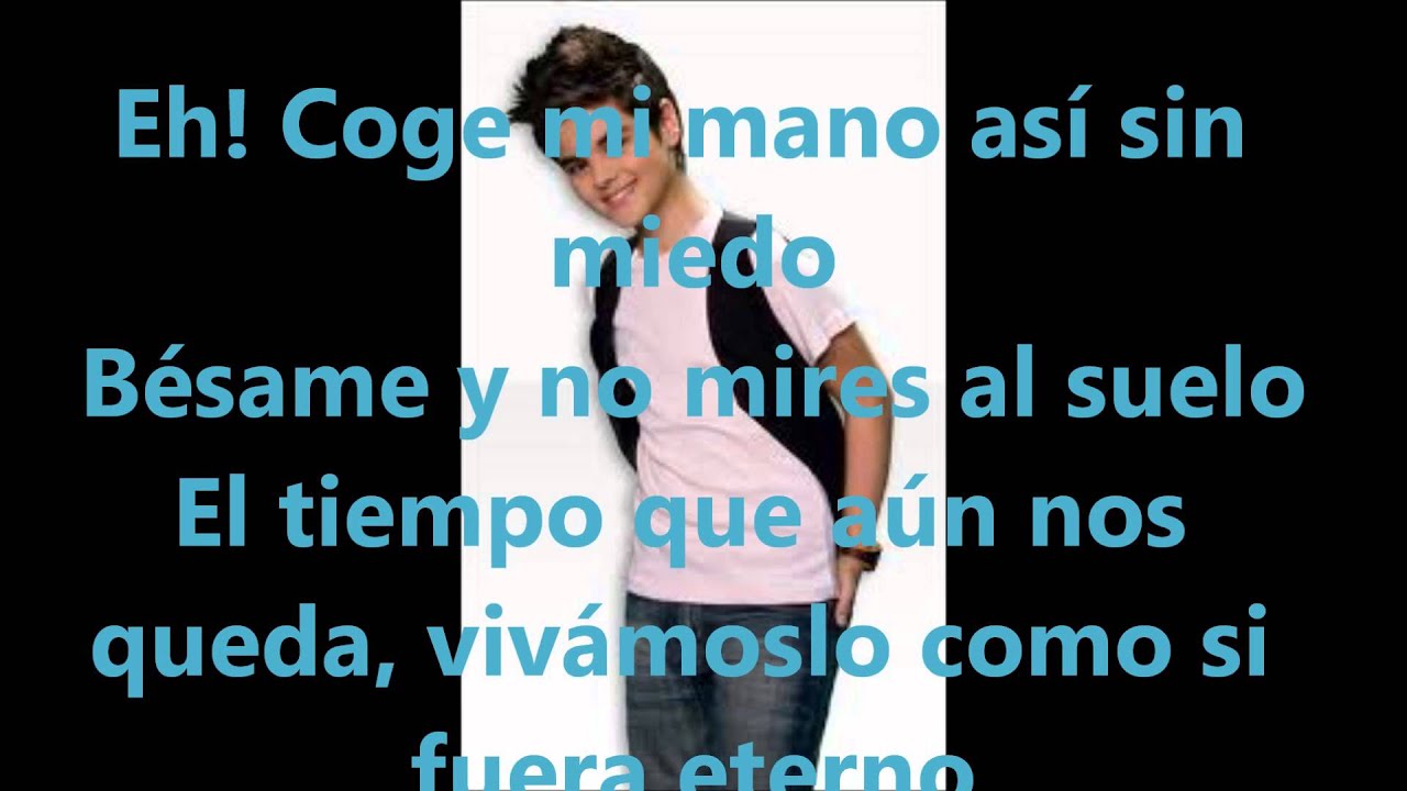 Los dos cogidos de la mano- Abraham Mateo (letra)