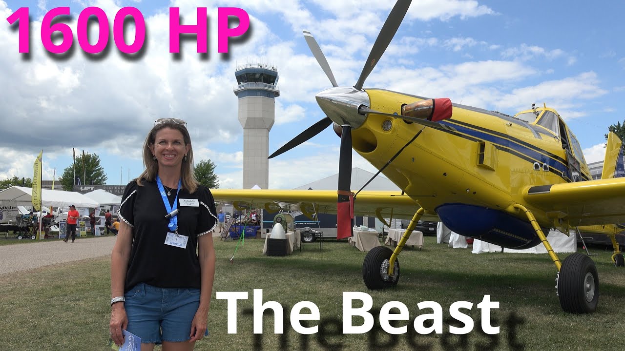 1600 Horsepower Turbo Prop Air Tractor with Pratt & Whitney PT6A - The Real MrBeast of Turboprops