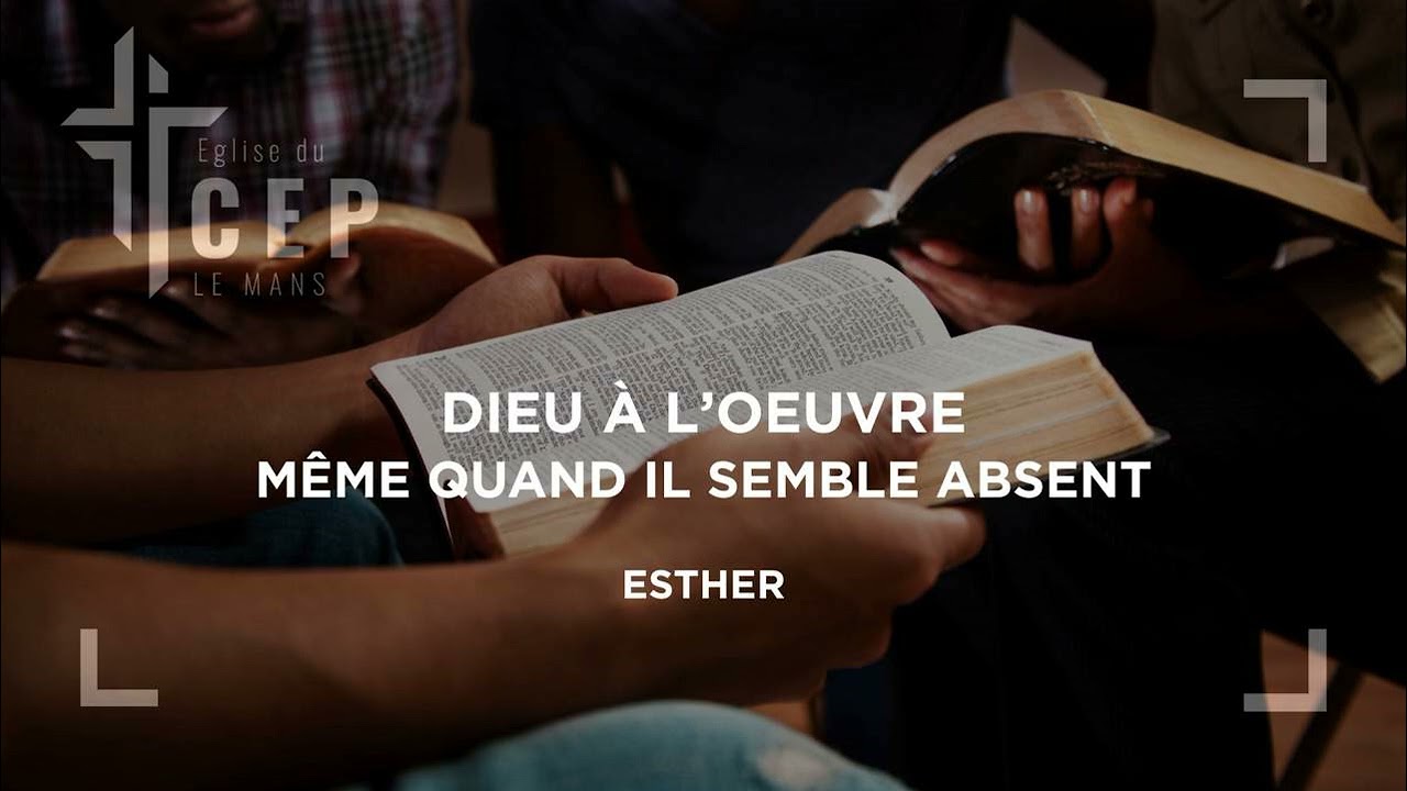 Dieu à l'oeuvre même quand il semble absent