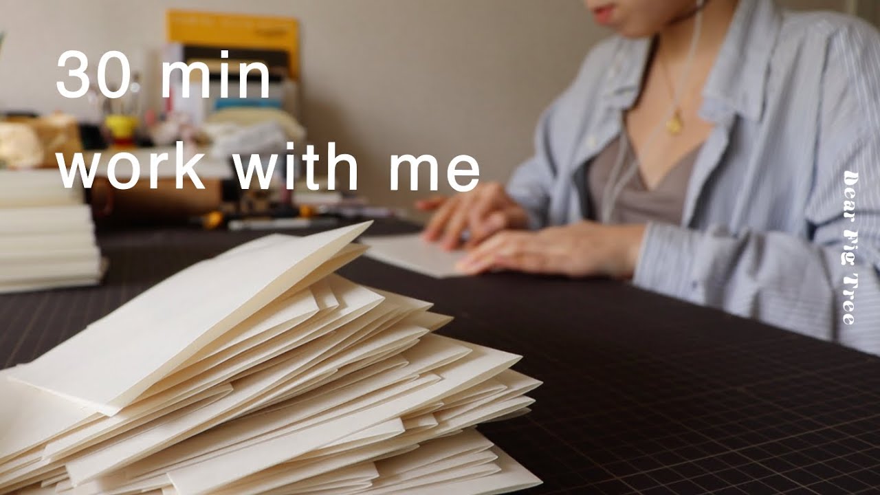 作業動画 (almost no music)