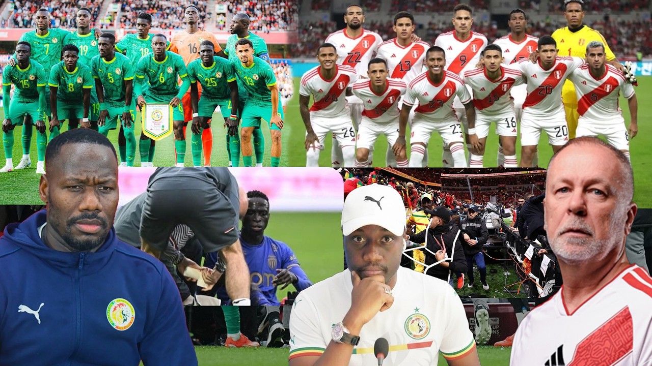 🔴DIRECT:  Sonko sur la situation des supporters, préparation Sénégal vs Pérou, Krépin Diatta...