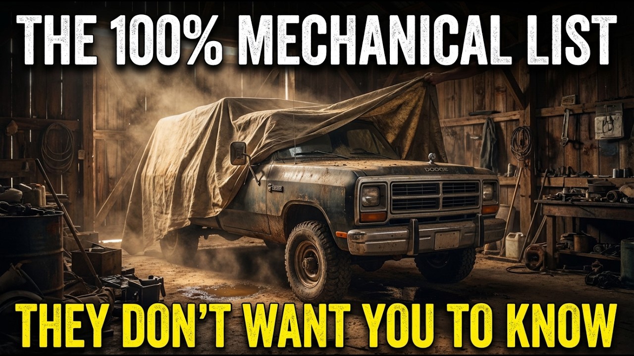 The Only 3 Trucks That Will Survive a Grid Collapse (The 'Pre-OBD' Loophole)