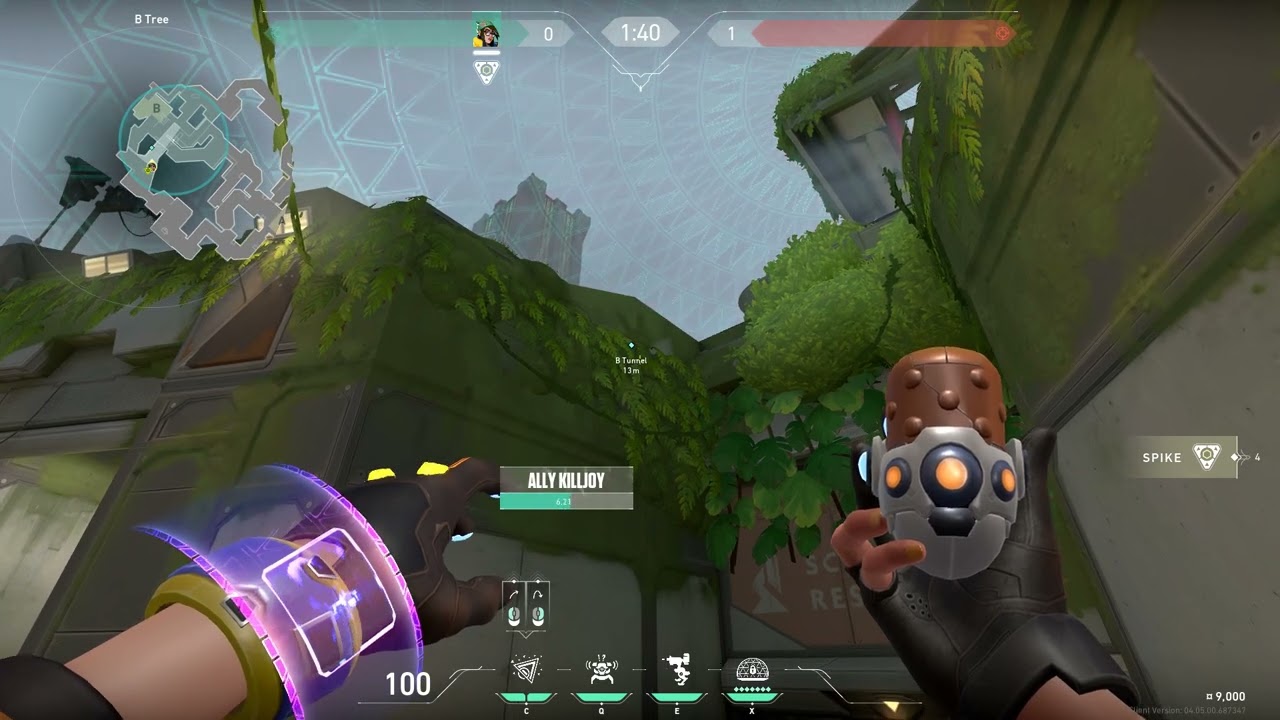 Killjoy Ult + Lineup for easy kills on Fracture B Site