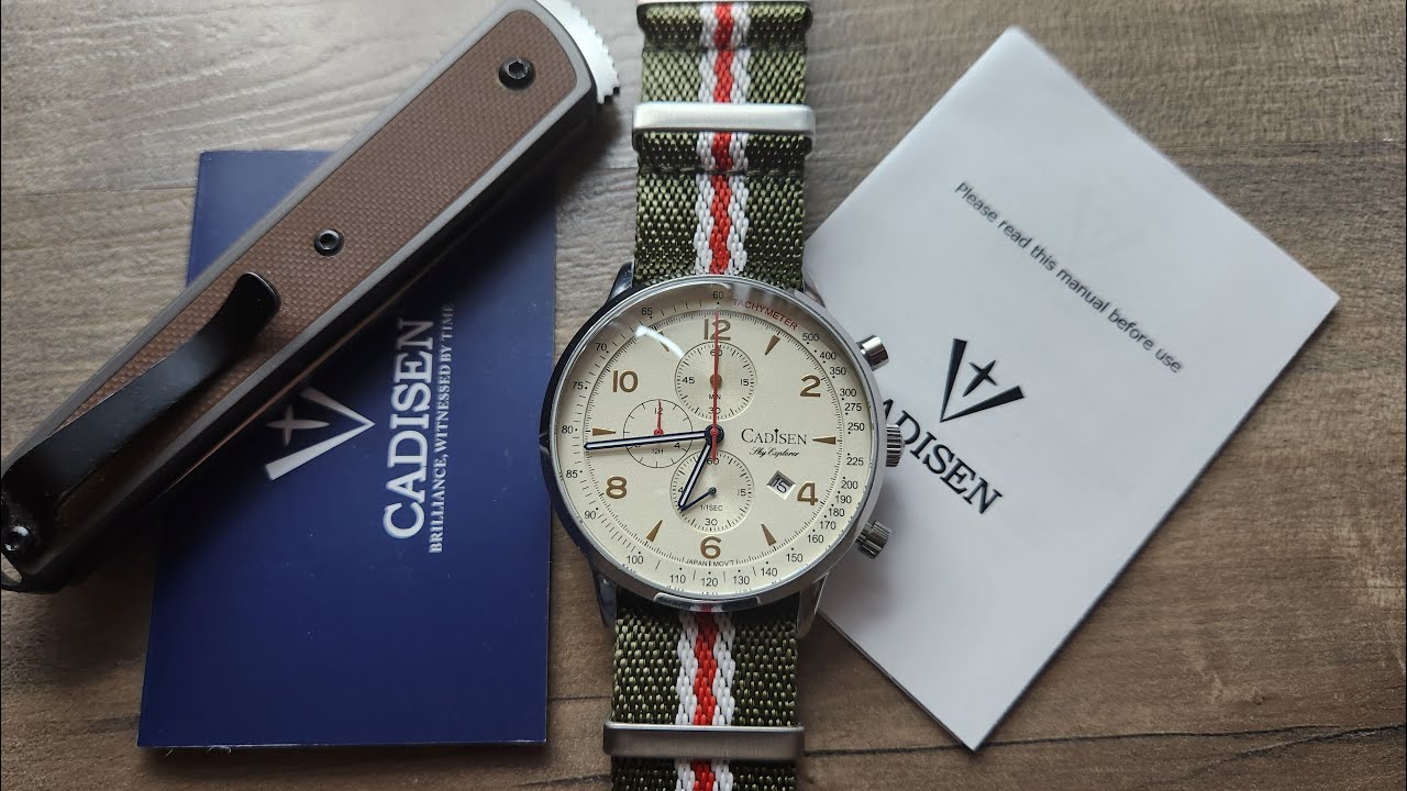 Reloj Cadisen Chrono C7067 Miyota OS10 (Unboxing, revisi&oacute;n y reparaci&oacute;n)