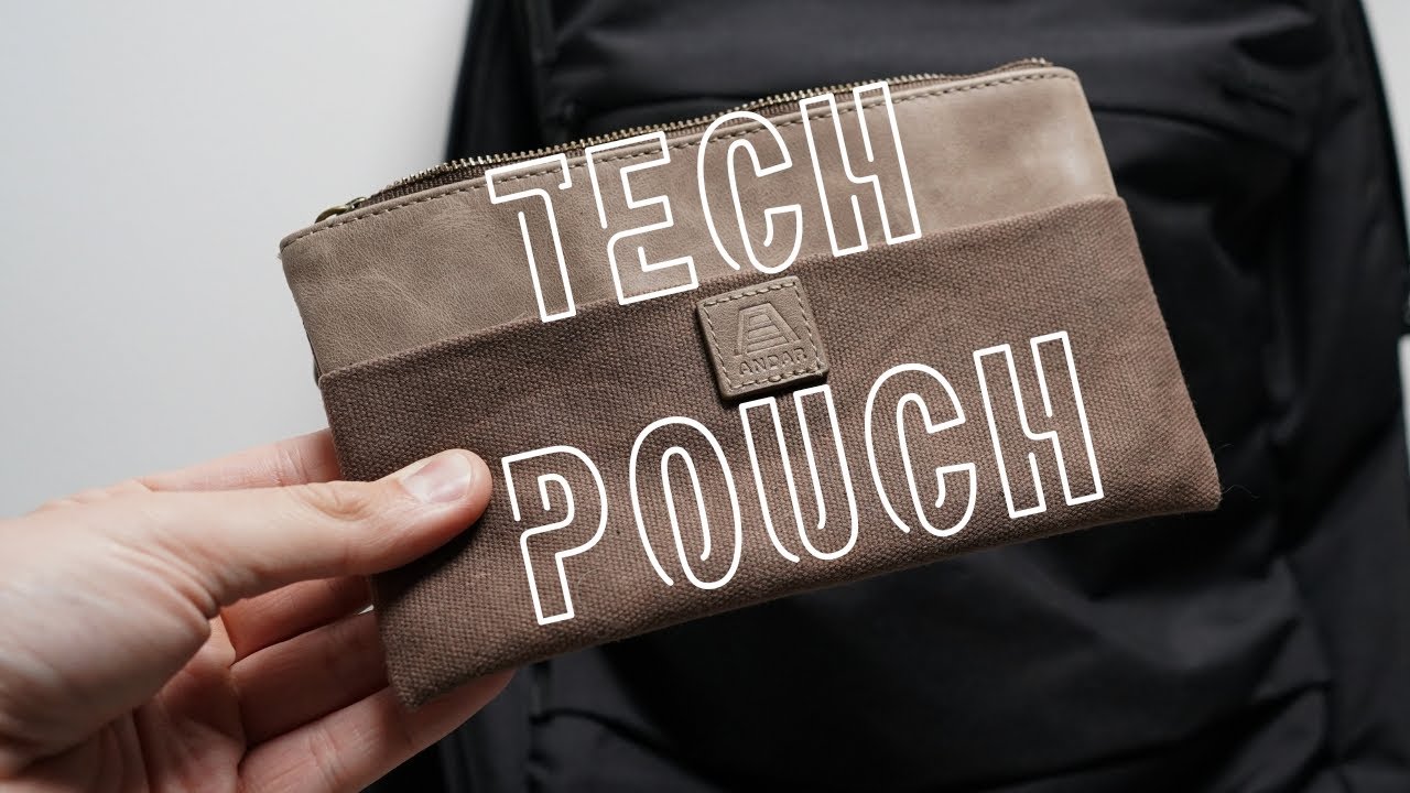 Andar Joey Tech EDC Pouch with Cord Burritos!