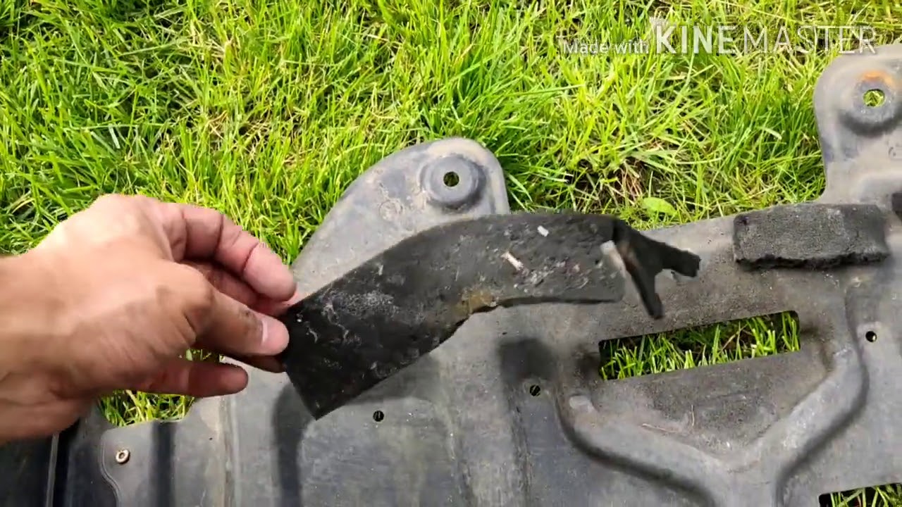 Mazda RX8 undertray replacement