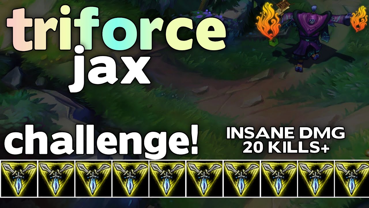 Trinity Force Only! JAX |#7| League Of Legends