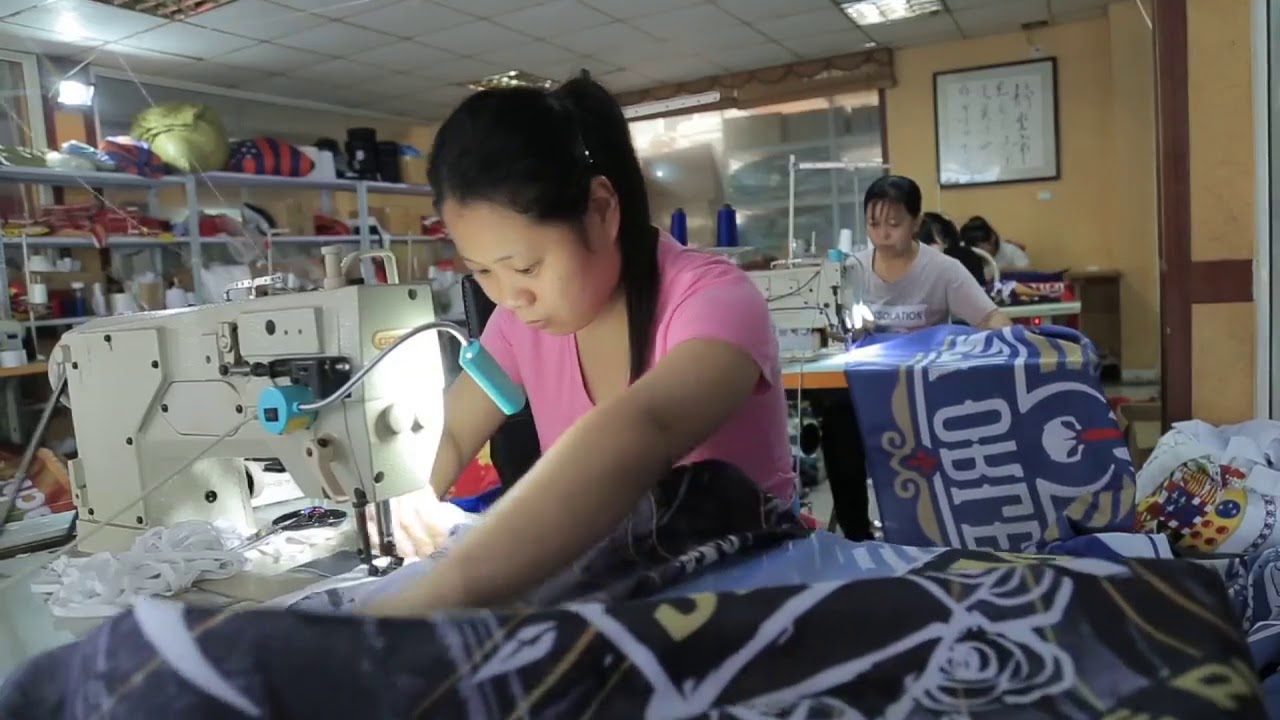 vidéo fabrication écharpe